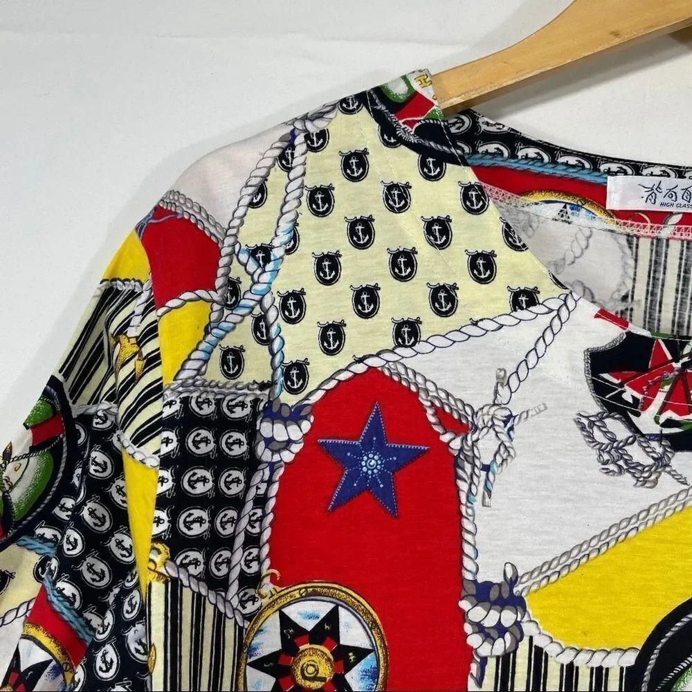 Multi Color yatch Women's Tunic Top - Picture 5 of 13